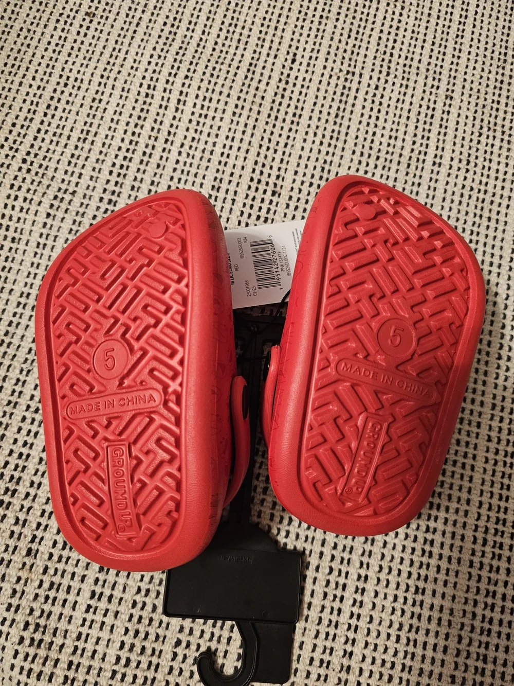 Sesame Street Elmo Red Kids Clog Sandals